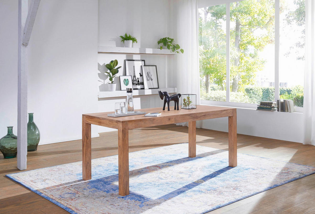Esstisch natur B/H/T: ca. 120x76x60 cm Esstisch - natur (120,00/76,00/60,00cm) - Wohnling