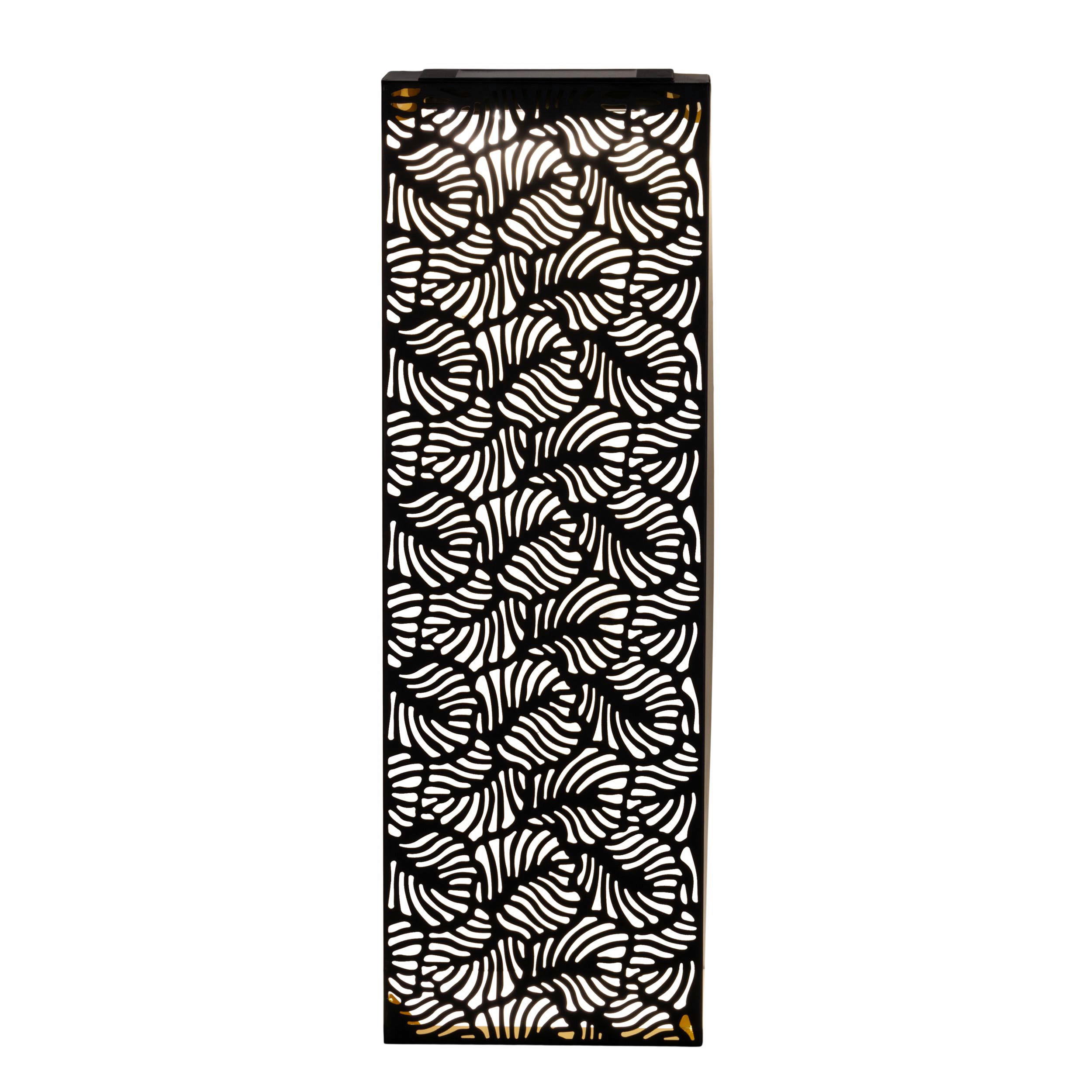 Solarleuchte 5312722 schwarz Kunststoff Metall B/H/T: ca. 4,6x61,7x20 cm Ima - schwarz (4,60/61,70/20,00cm) - Näve Leuchten