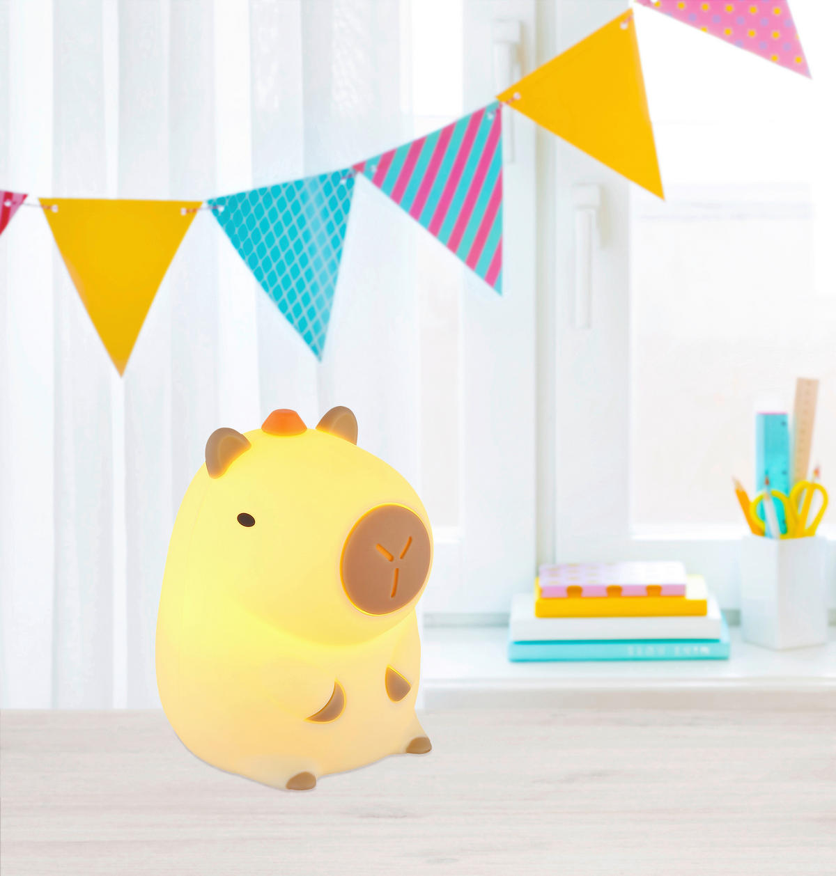 LED-Dekoleuchte Kunststoff B/H/T: ca. 10,8x9,1x12,2 cm LED-Dekoleuchte_Capybara - (10,80/9,10/12,20cm)