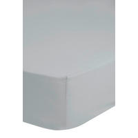 Baumwoll Spannbetttuch Spannbetttuch-Baumwolle 90x200cm - grau (90,00/200,00cm) - Good Morning