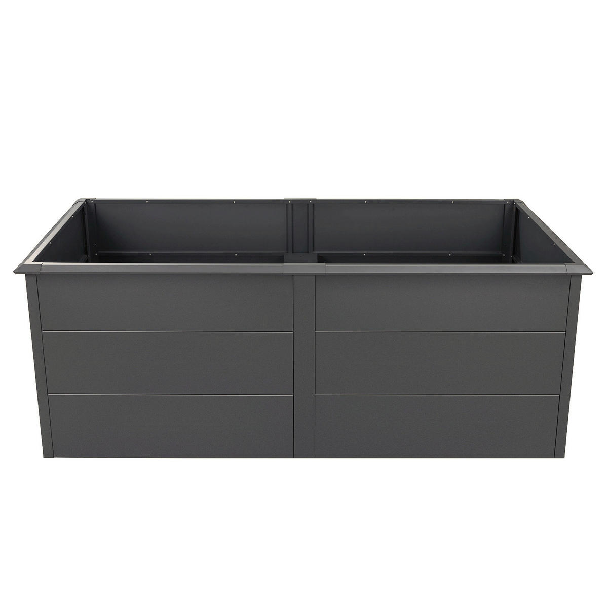 Westmann Hochbeet Primus XL anthrazit Metall B/H/T: ca. 200x77x100 cm Primus XL - anthrazit (200,00/77,00/100,00cm) - Westmann
