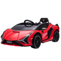 HOMCOM Kinder-Elektroauto rot B/H/L: ca. 62x65x132 cm Kinder Elektroauto - rot (132,00/62,00/65,00cm) - HOMCOM