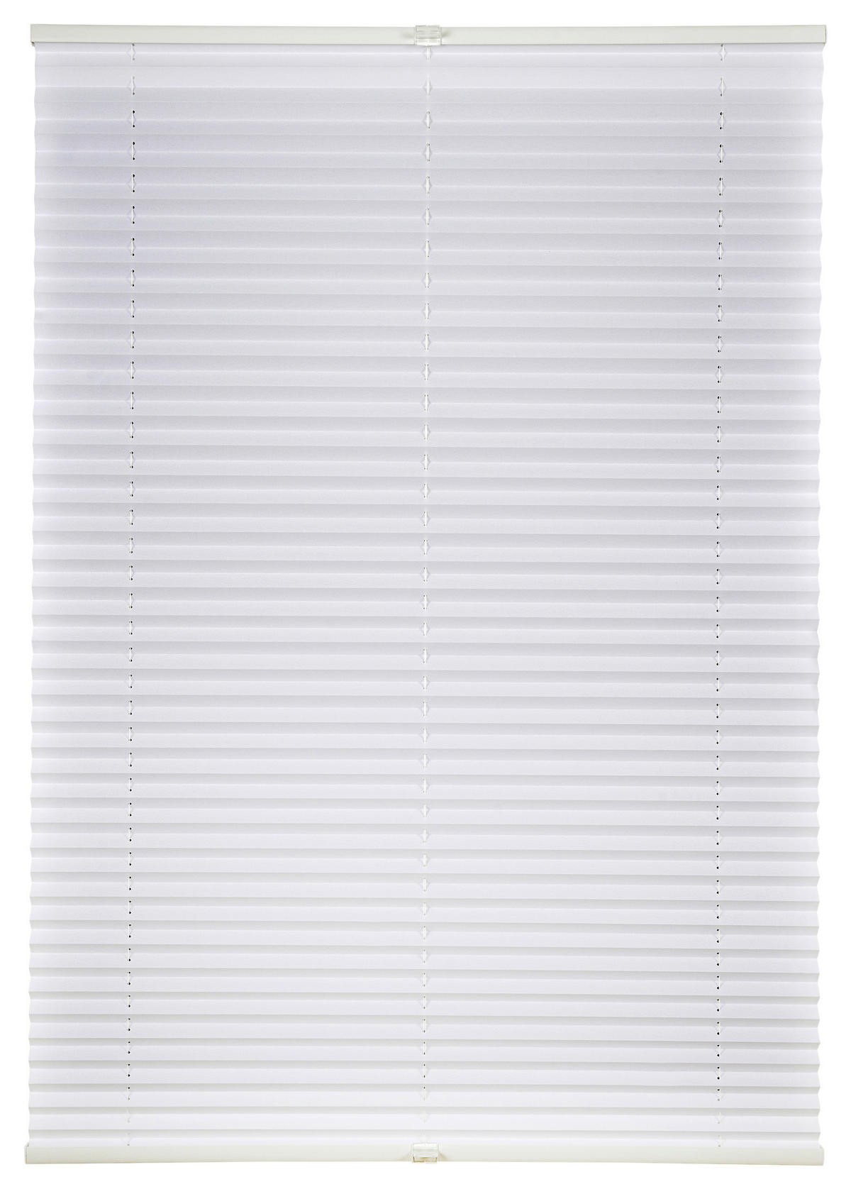 Hochwertiges Klemmplissee weiß B/L: ca. 65x130 cm Hochwertiges_Klemmplissee_Free - weiß (65,00/130,00cm)