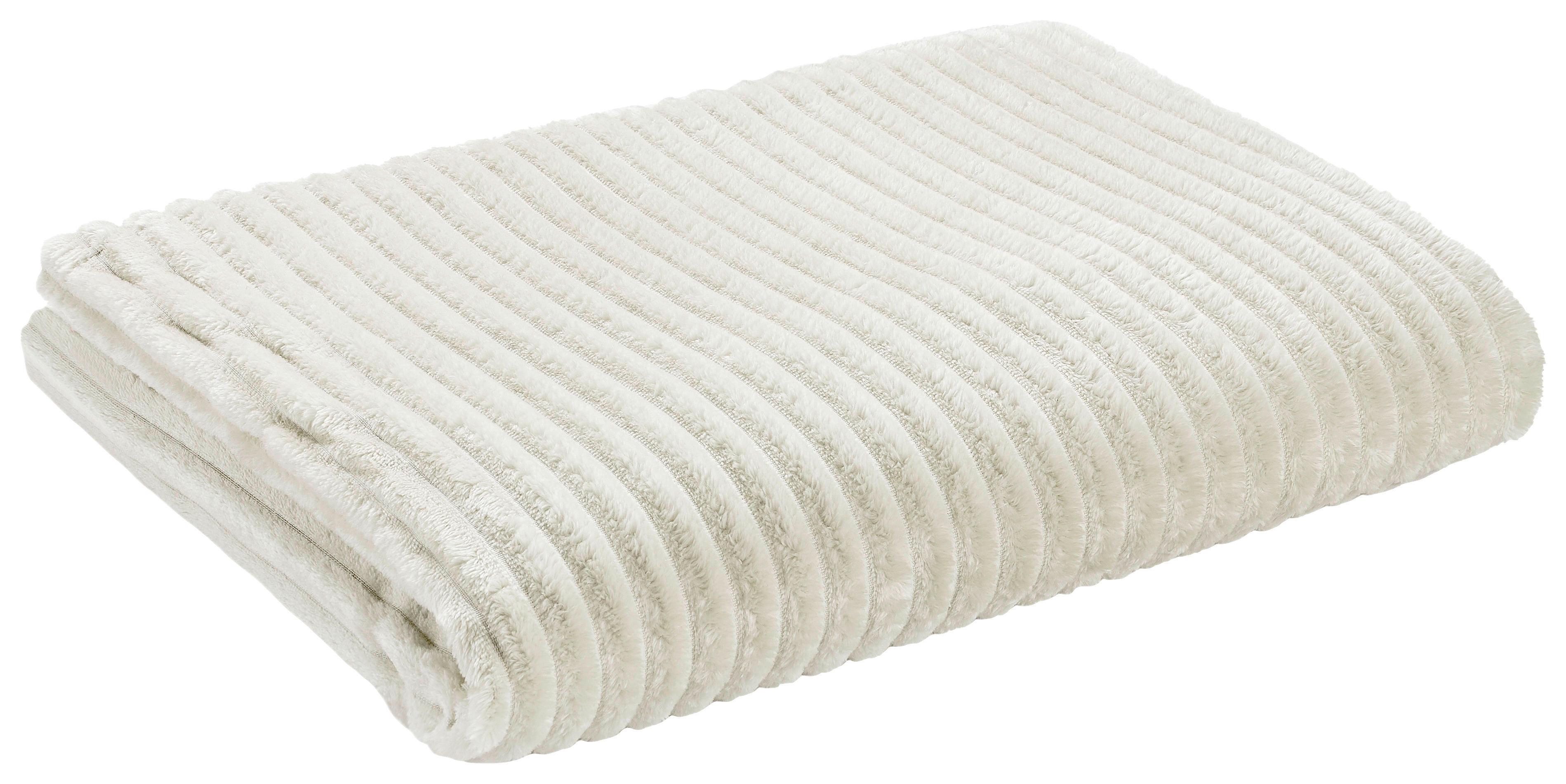 Flanelldecke Flanelldecke_Cord 140x180 off white - offwhite (140,00/180,00cm) - POCOline