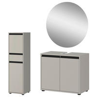 Badezimmer-Set 9943-186 weiß B/H/T: ca. 108x200x34 cm 9943-186 - weiß (108,00/200,00/34,00cm) - Germania