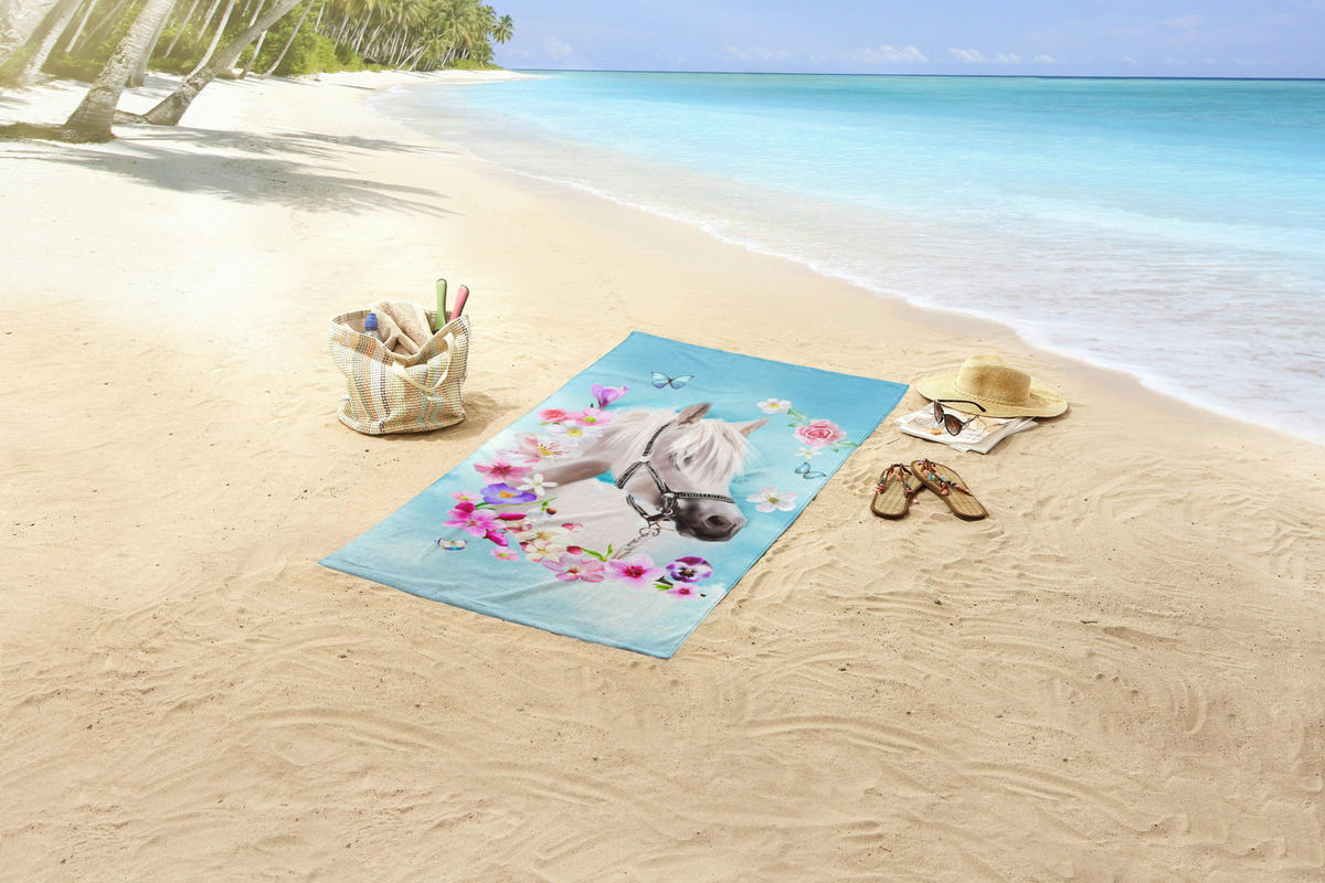 Strandtuch My Beauty Multi Polyester B/L: ca. 75x150 cm My Beauty - Multi (75,00/150,00cm) - Good Morning