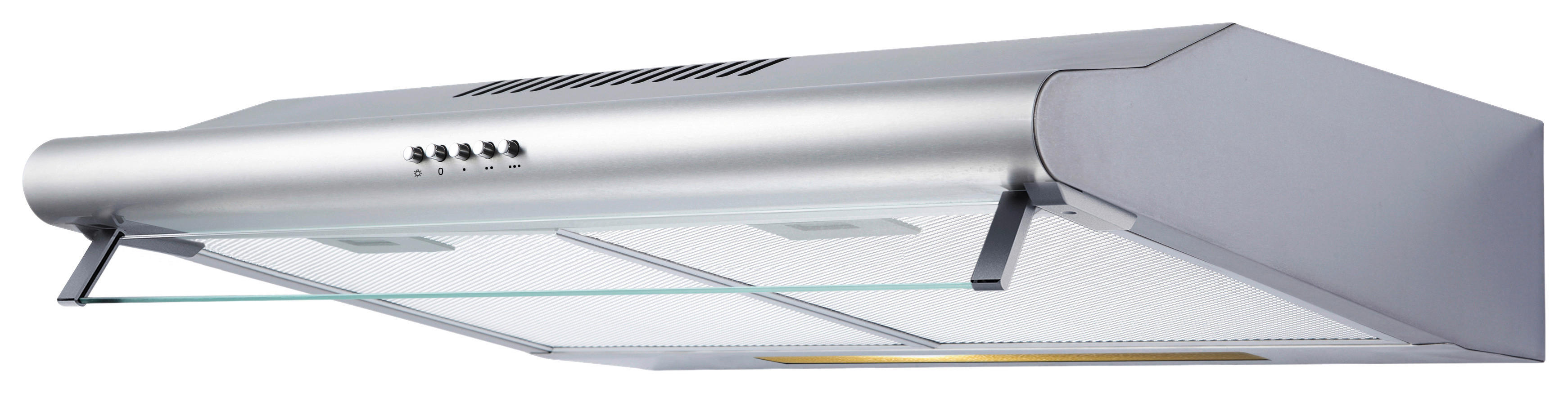 PKM-Möbel Dunstabzugshaube UBH3001X Edelst. B/H/T: ca. 59,8x14x50 cm UBH3001X Edelst. - (59,80/14,00/50,00cm) - PKM-Möbel