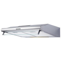 PKM-Möbel Dunstabzugshaube UBH3001X Edelst. B/H/T: ca. 59,8x14x50 cm UBH3001X Edelst. - (59,80/14,00/50,00cm) - PKM-Möbel