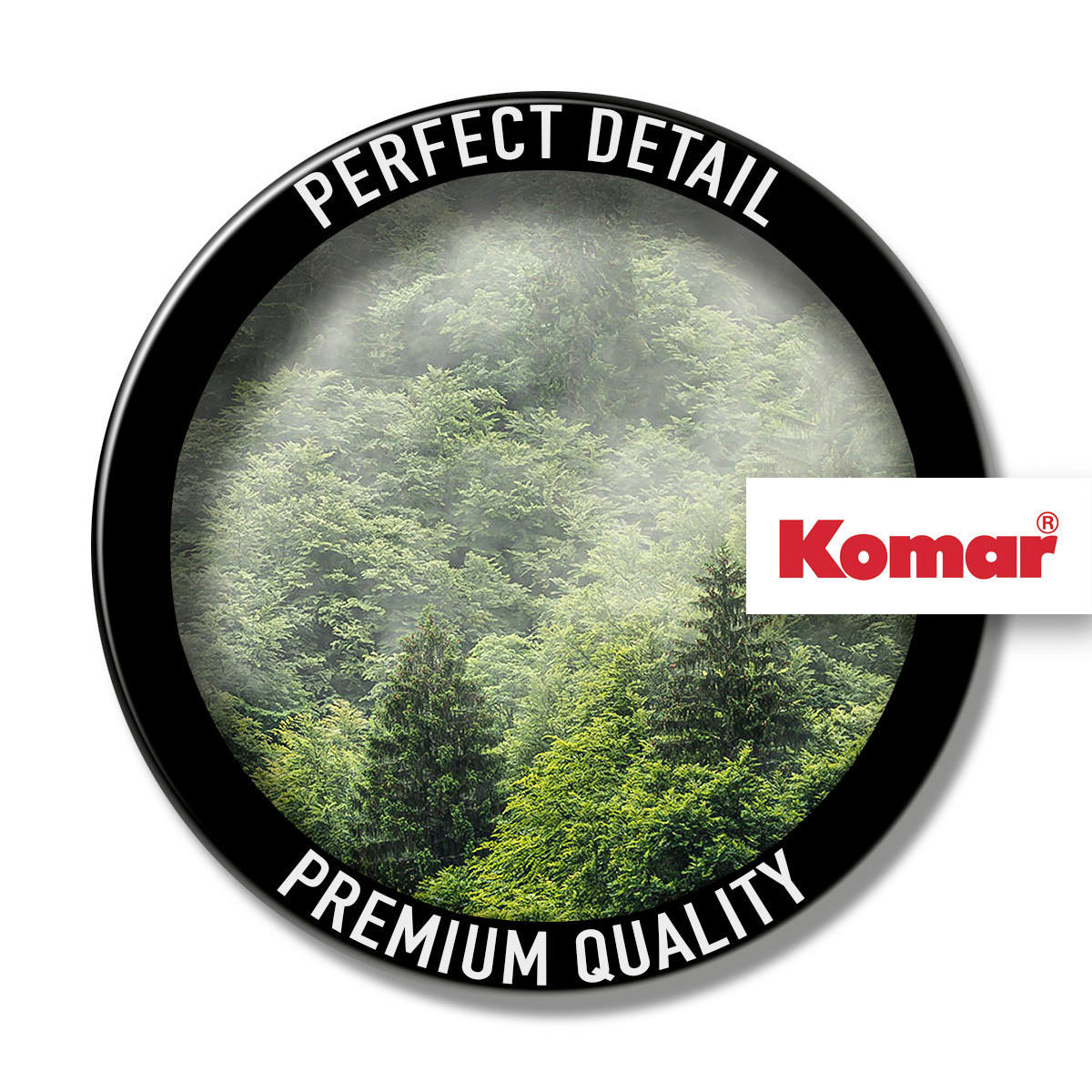 Komar Fototapete Forest Land B/L: ca. 400x250 cm Forest Land - (400,00/250,00cm) - Komar