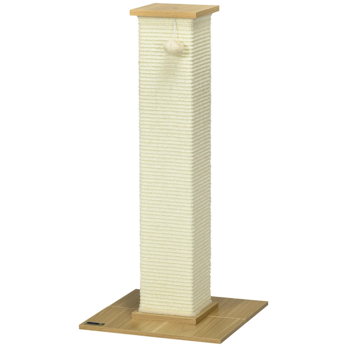 PawHut Kratzbaum bunt Spanplatte B/H/L: ca. 38x80x38 cm Kratzbaum - bunt (38,00/38,00/80,00cm) - PawHut