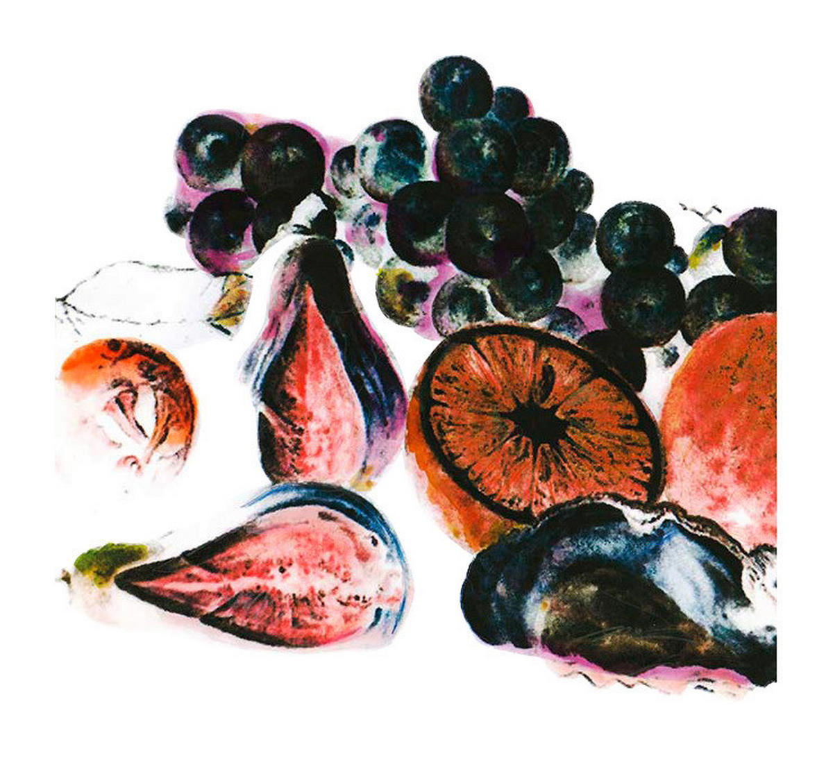 Komar Poster Fruits d'automne Pflanzen B/L: ca. 40x50 cm Fruits d'automne - (40,00/50,00cm) - Komar
