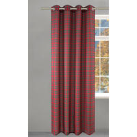 POCOline Ösenvorhang Noel rot B/L: ca. 140x245 cm Noel - rot/grün (140,00/245,00cm) - POCOline