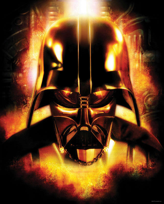 Komar Poster Star Wars Classic Vader Head Star Wars B/L: ca. 40x50 cm günstig online kaufen