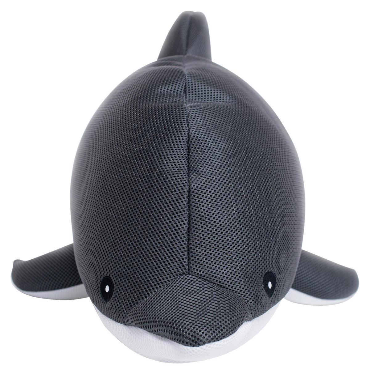 Westmann Sitzsack Schwimmtier Delfin grau Polyester B/H/T: ca. 102x36x40 cm Delfin - weiß/grau (102,00/36,00/40,00cm) - Westmann