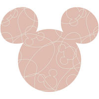 Komar Wandtattoo Mickey Head Knotted  Mickey Head Knotted B/L: ca. 125x125 cm Mickey Head Knotted - (125,00/125,00cm) - Komar