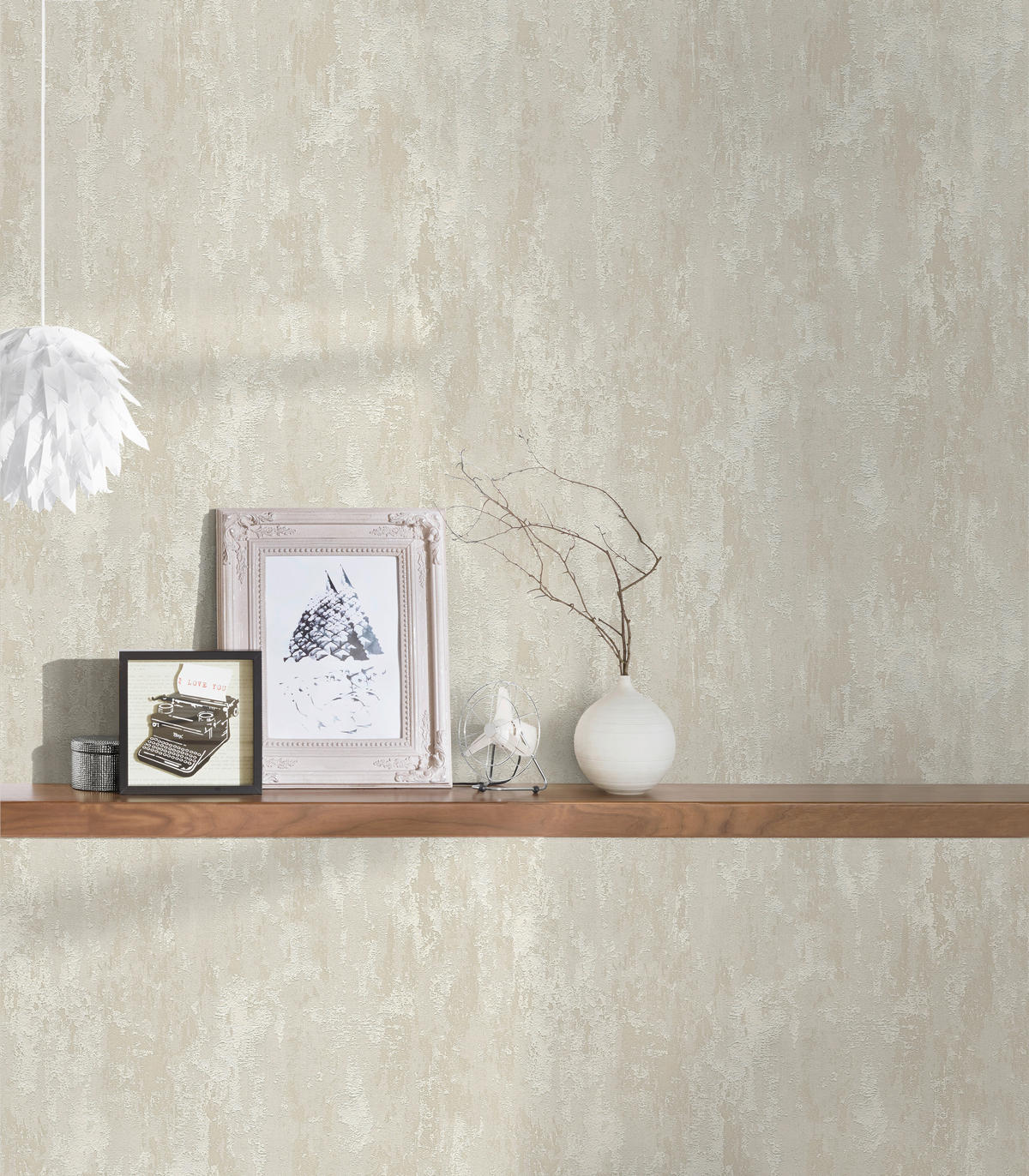 Vliestapete Beton creme B/L: ca. 53x1005 cm Vliestapete_326514 - creme (53,00/1005,00cm)