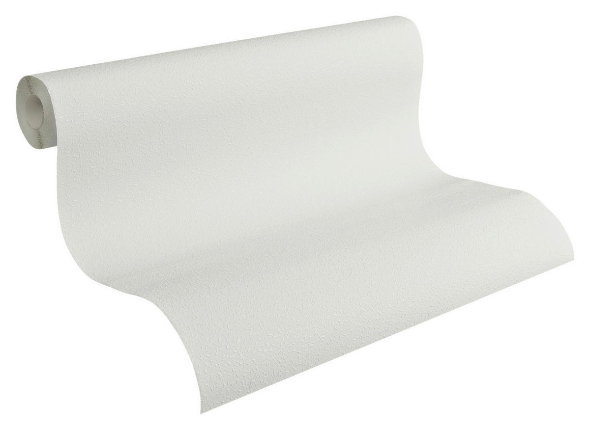 A.S.Creation Vliestapete weiß B/H/D: ca. 53x1005x9,5 cm Vliestapete - weiß (9,50/1005,00cm) - A.S.Creation