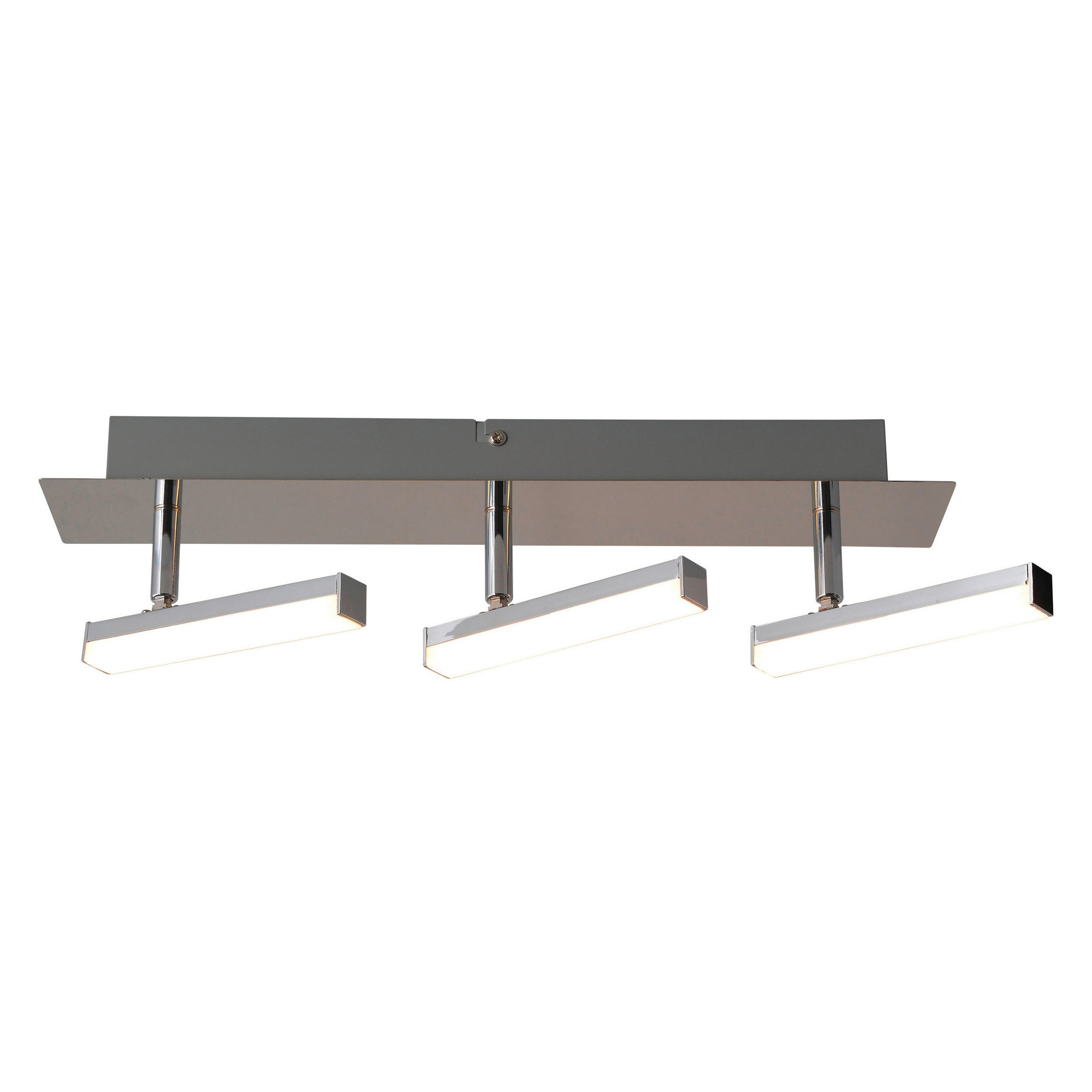 Näve Leuchten LED Deckenleuchte NV1228442 B/H/T: ca. 11x8x50 cm null 3 Brennstellen Turin - (11,00/8,00/50,00cm) - Näve Leuchten