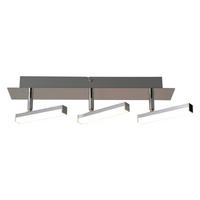 Näve Leuchten LED Deckenleuchte NV1228442 B/H/T: ca. 11x8x50 cm null 3 Brennstellen Turin - (11,00/8,00/50,00cm) - Näve Leuchten
