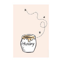Komar Poster Winnie Pooh Hunny Pot Disney B/L: ca. 50x70 cm Winnie Pooh Hunny Pot - (50,00/70,00cm) - Komar