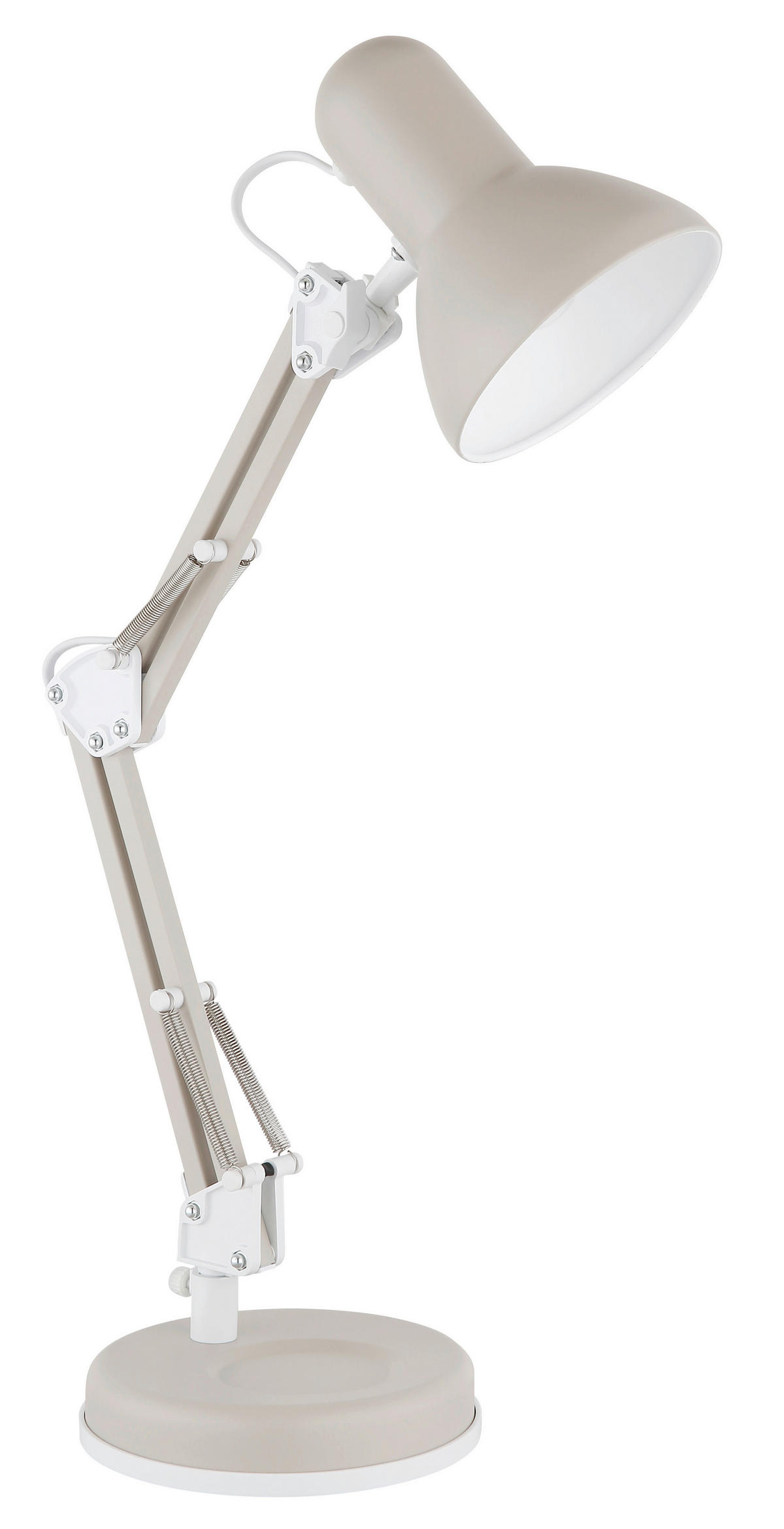 GLOBO Tischleuchte sand Metall B/H/D: ca. 40x59x15 cm E27 1 Brennstellen Tischleuchte_Famous - sand (15,00/59,00cm) - GLOBO