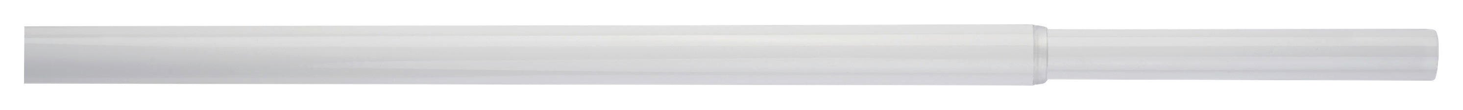 ondeco Stilgarnitur Rohr weiß Metall L: ca. 280 cm ausziehbar von ca. 160 bis 280 cm 1.0 Läufe Rohr - weiß (280,00cm) - ondeco