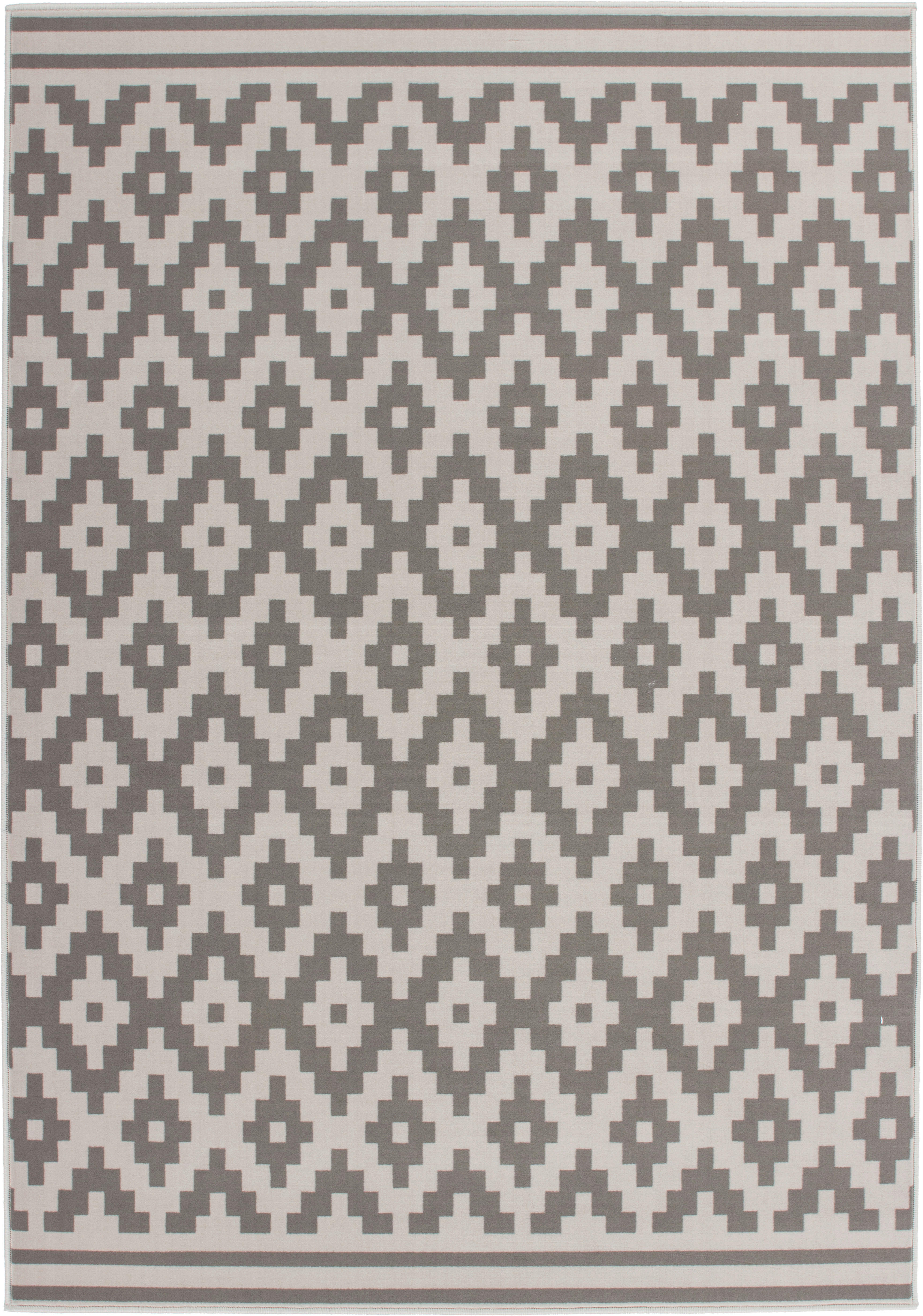 Kayoom Kurzflorteppich Now! 325 taupe B/L: ca. 120x170 cm Now! 325 - taupe (120,00/170,00cm) - Kayoom