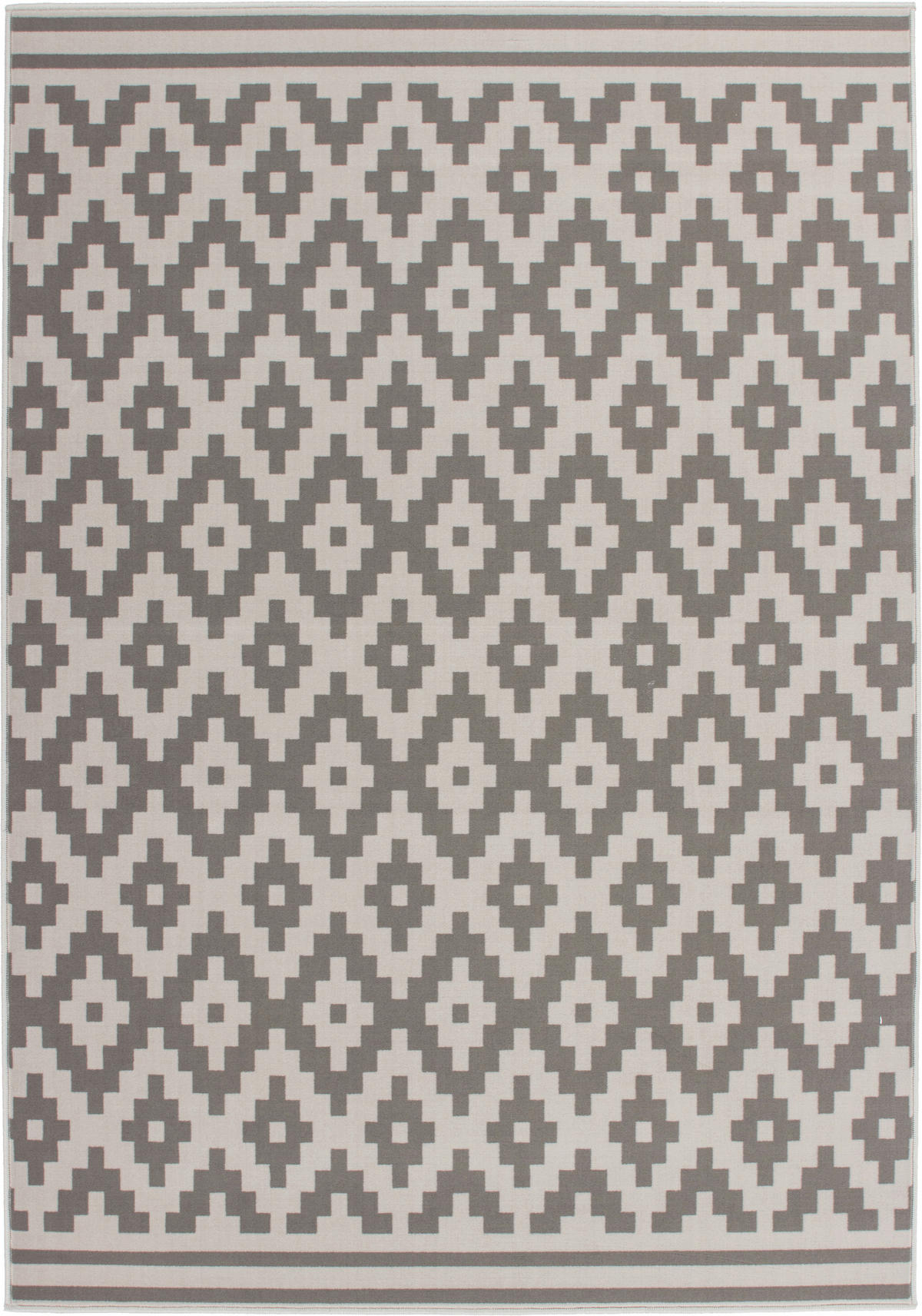 Kayoom Kurzflorteppich Now! 325 taupe B/L: ca. 120x170 cm Now! 325 - taupe (120,00/170,00cm) - Kayoom