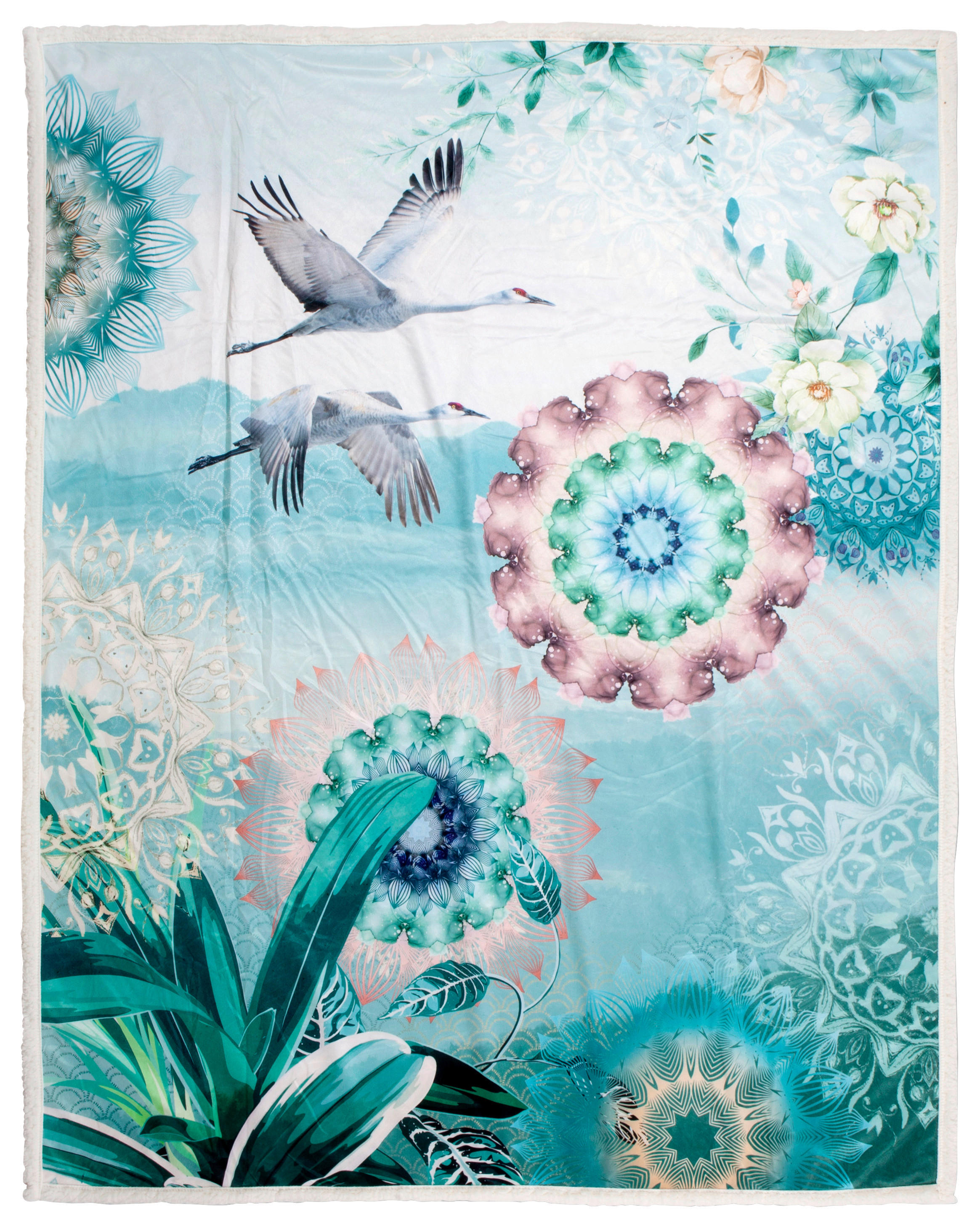 Wohndecke Kimora Polysamt Kimora - Multi (130,00/160,00cm) - HIP