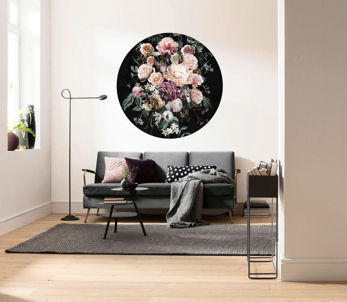 Komar Fototapete Enchanted Flowers D: ca. 125 cm Enchanted Flowers - (125,00cm) - Komar