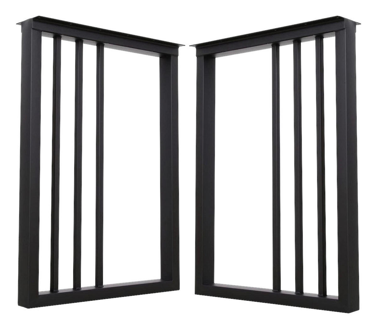 Tischgestell OS  MA29 schwarz matt pulverbeschichtet B/H: ca. 55x72 cm OS  MA29 - schwarz (55,00/72,00cm) - moebel17