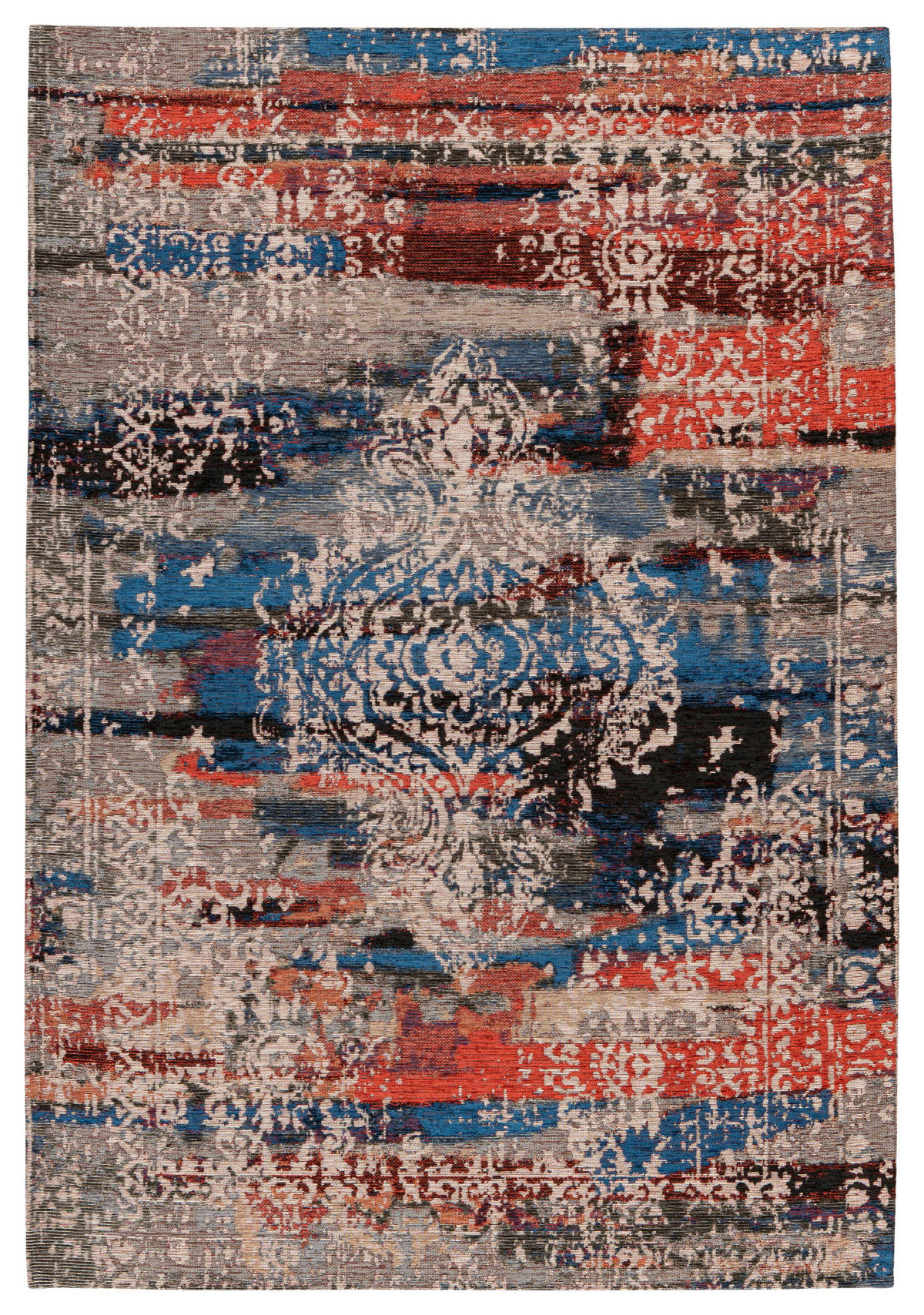 360Living Teppich Charme multicolor B/L: ca. 120x180 cm Charme - rot/multicolor (120,00/180,00cm) - 360Living