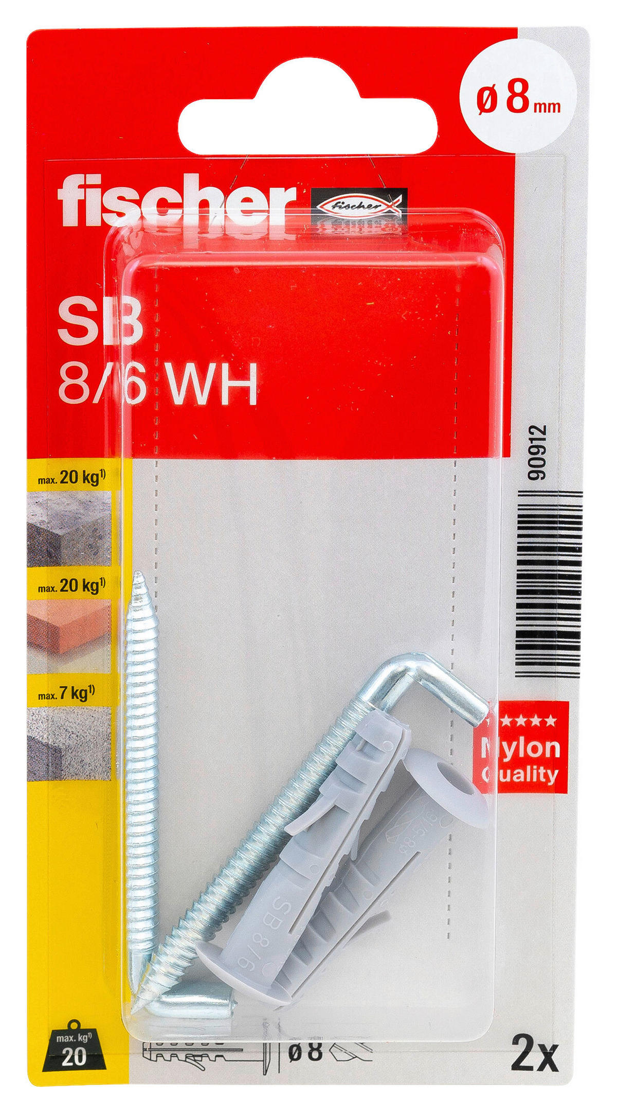 fischer Dübel- und Hakenset Dübel-/u.Winkelhakenset_fischer - fischer
