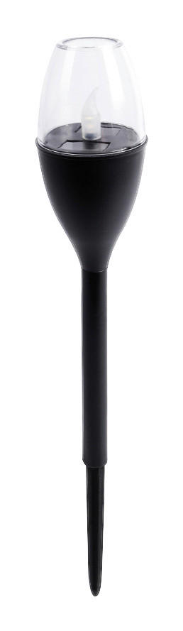 Solarleuchte schwarz H/D: ca. 37,5x6,2 cm Solarleuchte_Candle - schwarz (6,20/37,50cm) - Sensation
