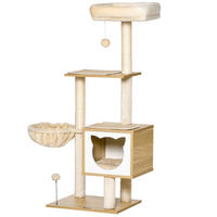 PawHut Kratzbaum Kratzbaum - (48,00/40,00/126,00cm) - PawHut