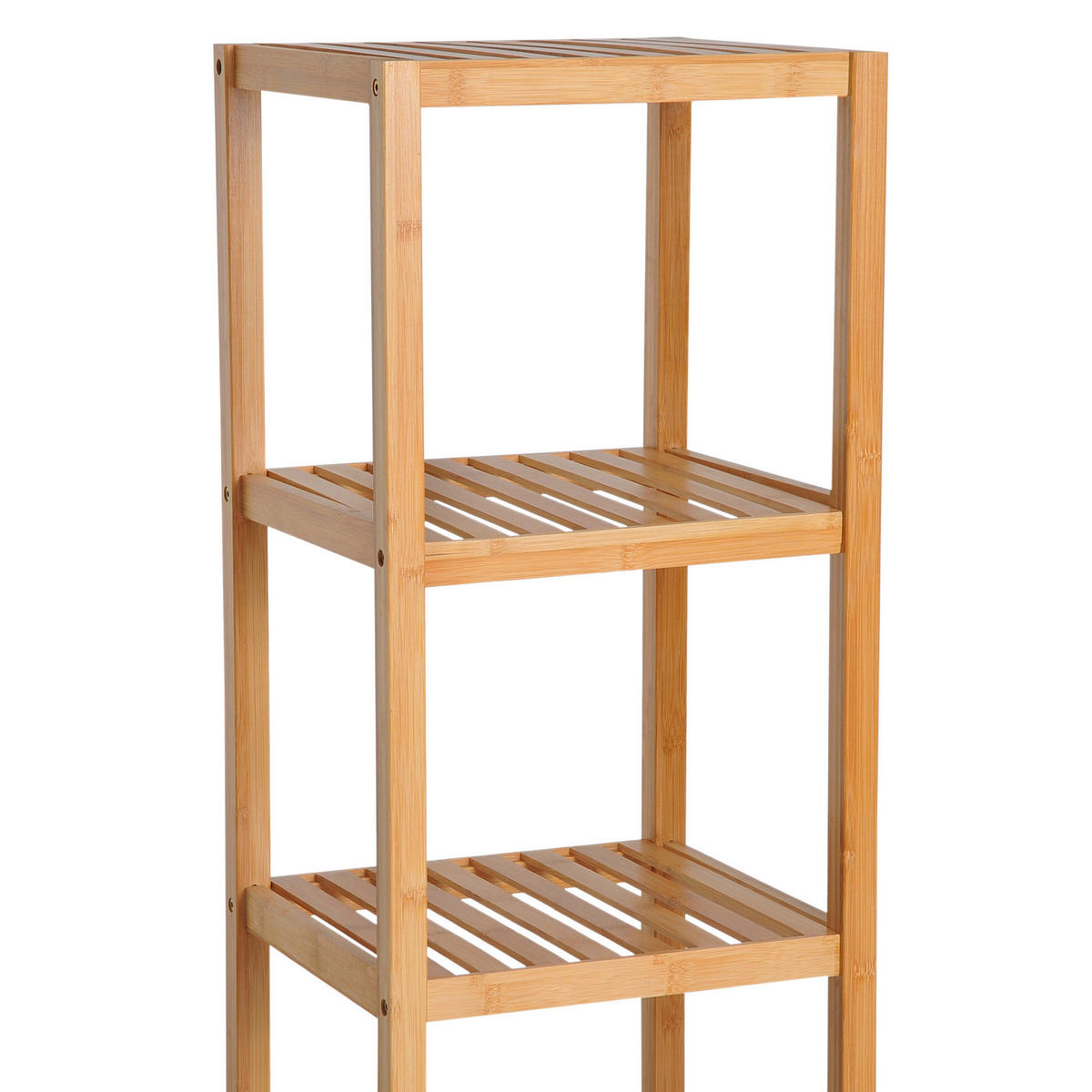 Badschrank natur Edelstahl B/H/L: ca. 33x36x140 cm Badschrank - natur (140,00/33,00/36,00cm) - HOMCOM