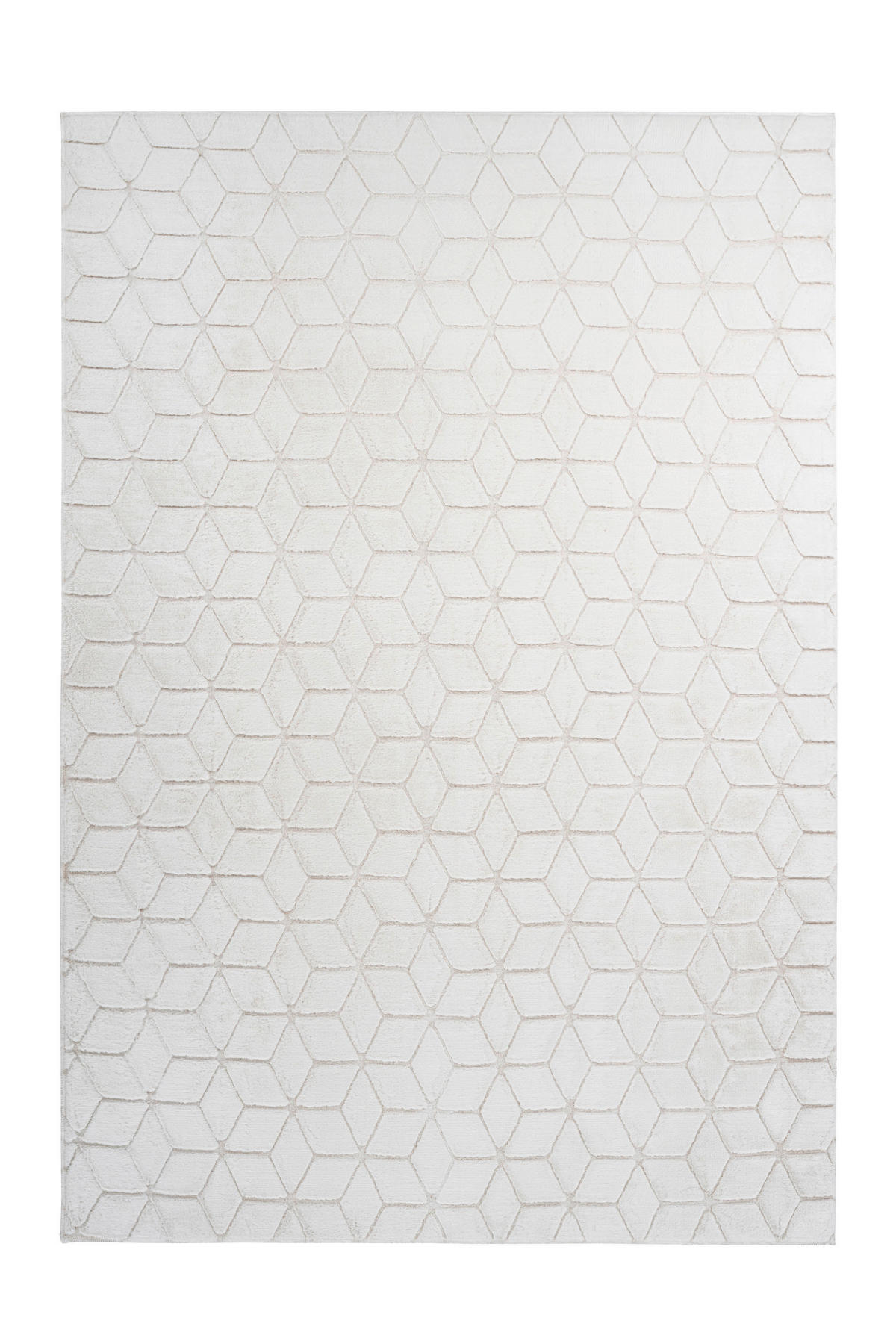 360Living Teppich Vivica weiß B/L: ca. 120x160 cm Vivica - weiß/creme (120,00/160,00cm) - 360Living