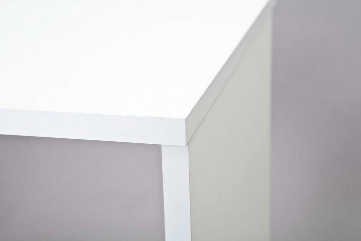 Schreibtisch WESTPHALEN weiß B/H/T: ca. 115x76x55 cm WESTPHALEN - weiß (115,00/76,00/55,00cm) - Inter Link