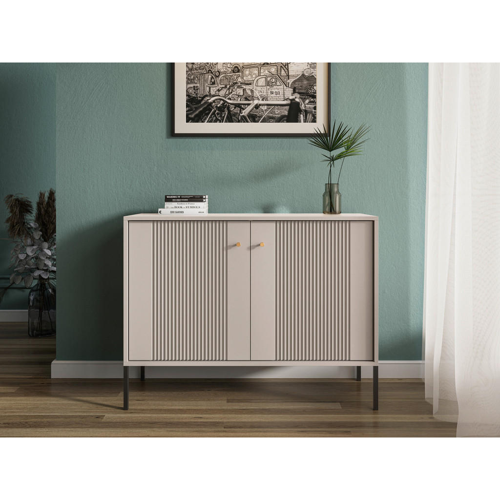 Thumbnail - Kommode ISEO Kaschmirgrau B/H/T: ca. 104,5x79x39 cm