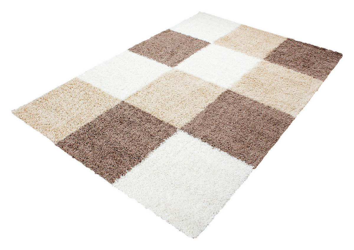 Ayyildiz Teppich LIFE mokka B/L: ca. 120x170 cm LIFE - mokka (120,00/170,00cm) - Ayyildiz