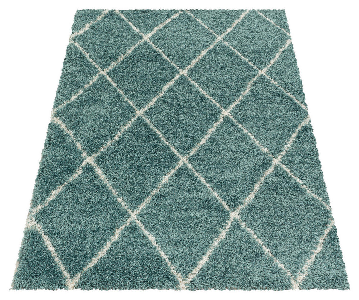 Ayyildiz Teppich ALVOR blau B/L: ca. 140x200 cm ALVOR - blau (140,00/200,00cm) - Ayyildiz
