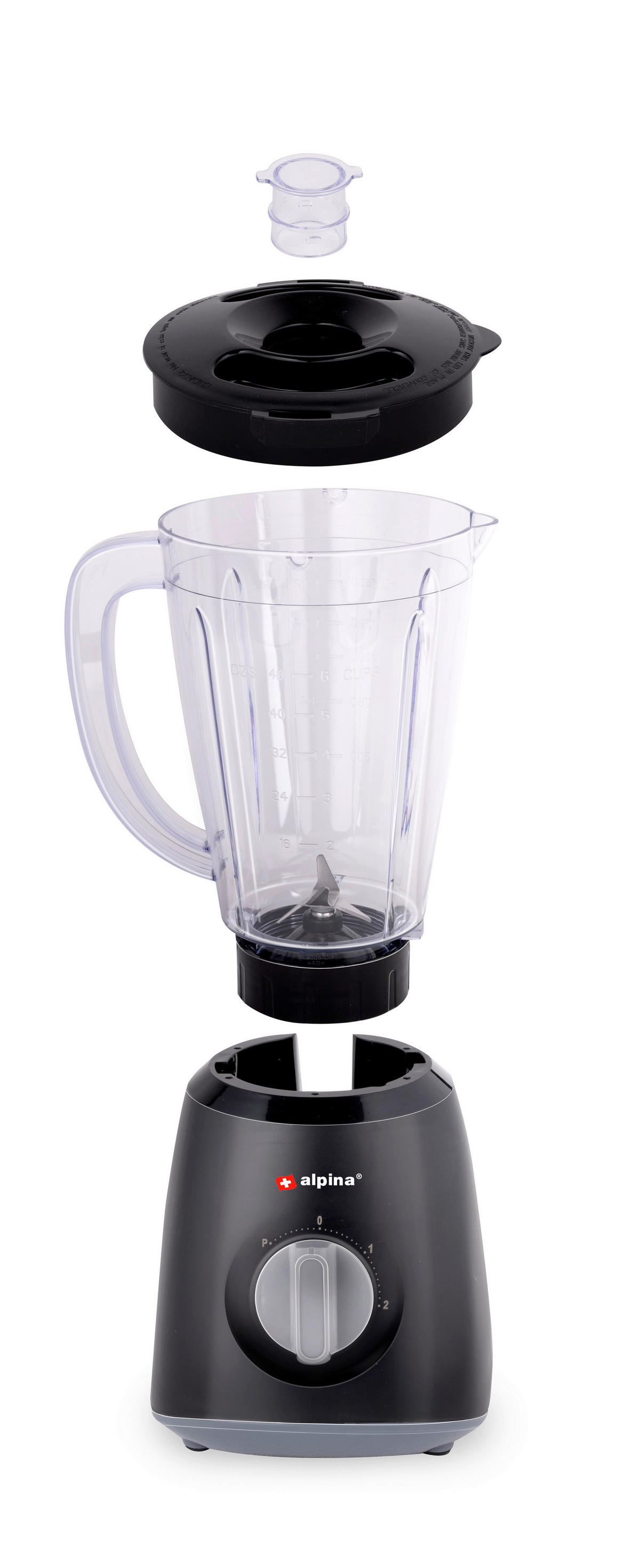 Alpina Standmixer schwarz Standmixer - schwarz - alpina