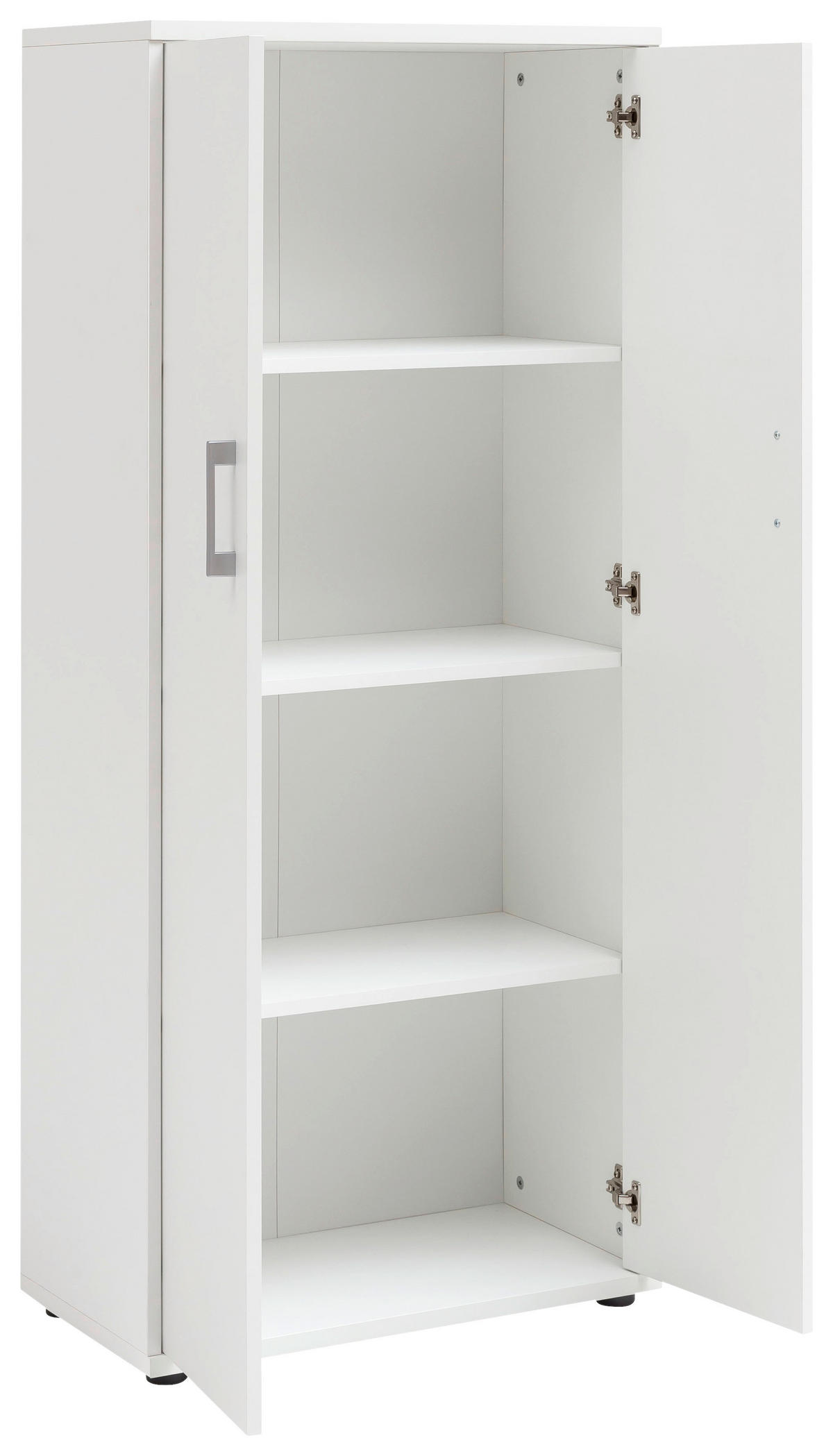 Aktenschrank Serie 200 perlweiß B/H/T: ca. 65,1x146,9x34,5 cm Serie 200 - perlweiß (65,10/146,90/34,50cm) - Möbelpartner