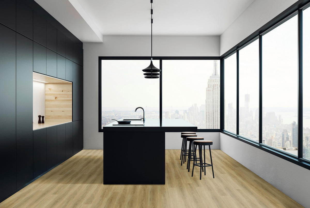 Vinylplanke Natural Oak, ca. 1,115 m² im Paket B/L: ca. 15,24x91,44 cm Natural Oak, ca. 1,115 m² im Paket - Eiche (15,24/91,44cm)