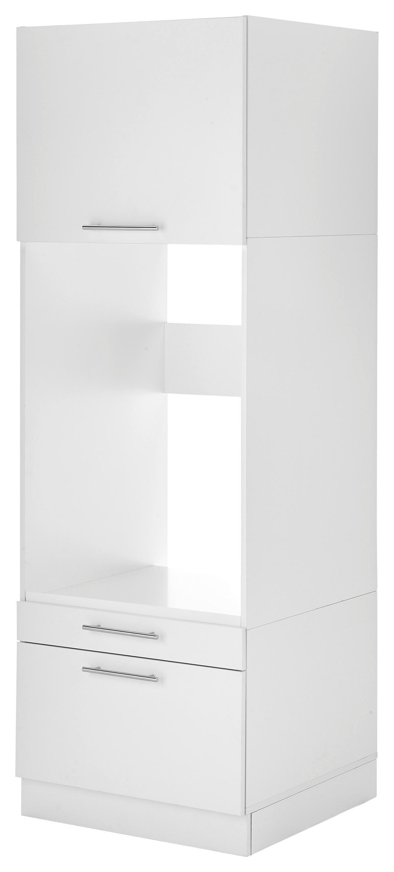 Respekta Waschmaschinenschrank Clara weiß matt B/H/T: ca. 67,4x200x67,6 cm Clara - weiß (67,40/200,00/67,60cm) - Respekta