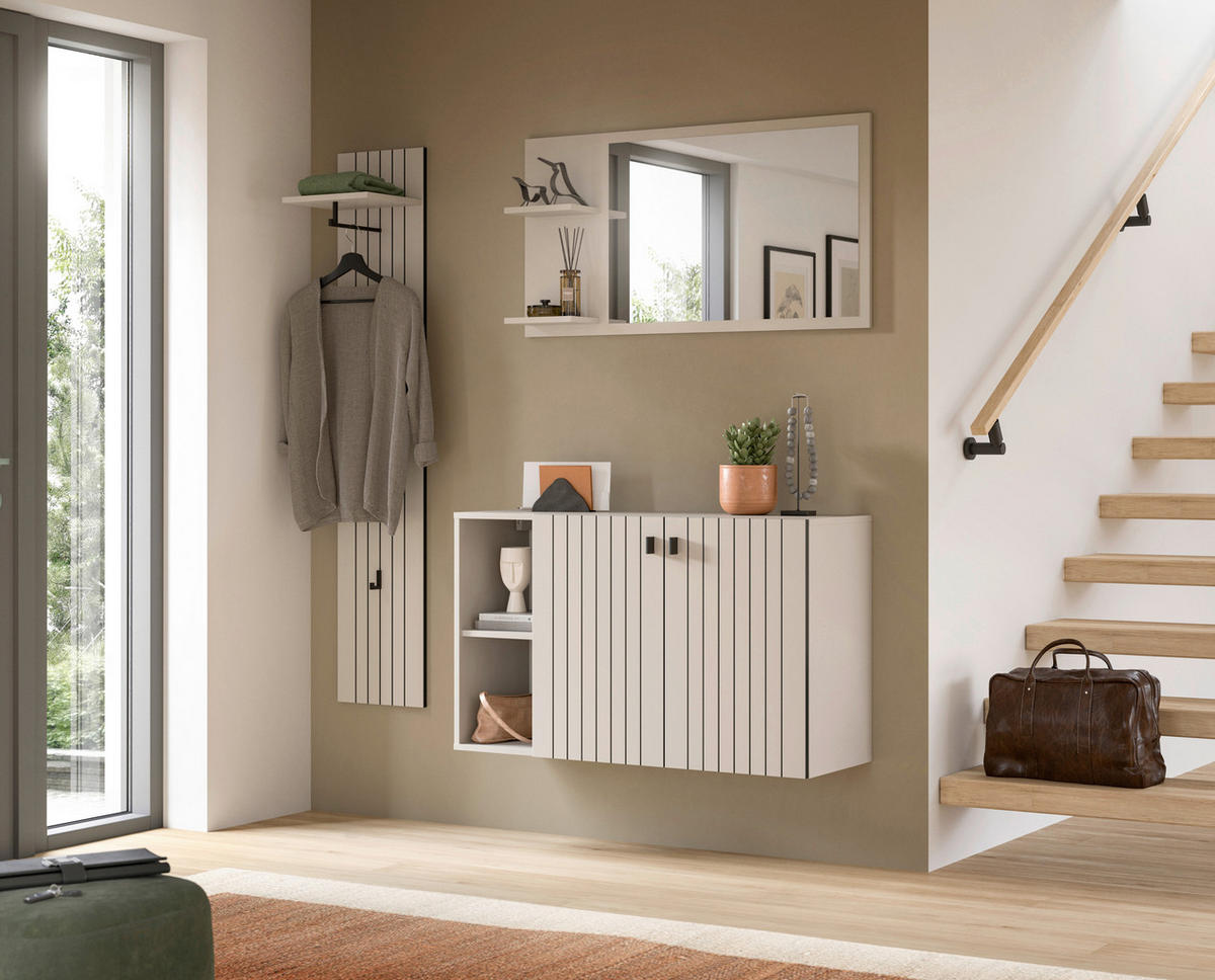 Garderobenpaneel STATION Cashmere B/H/T: ca. 31x27x160 cm STATION - Cashmere (31,00/27,00/160,00cm) - xonox.home