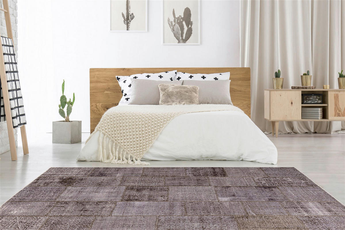 Padiro Kurzflorteppich Piemont 925 anthrazit B/H/L: ca. 120x1,1x170 cm Piemont 925 - anthrazit (170,00/120,00/1,10cm) - Padiro