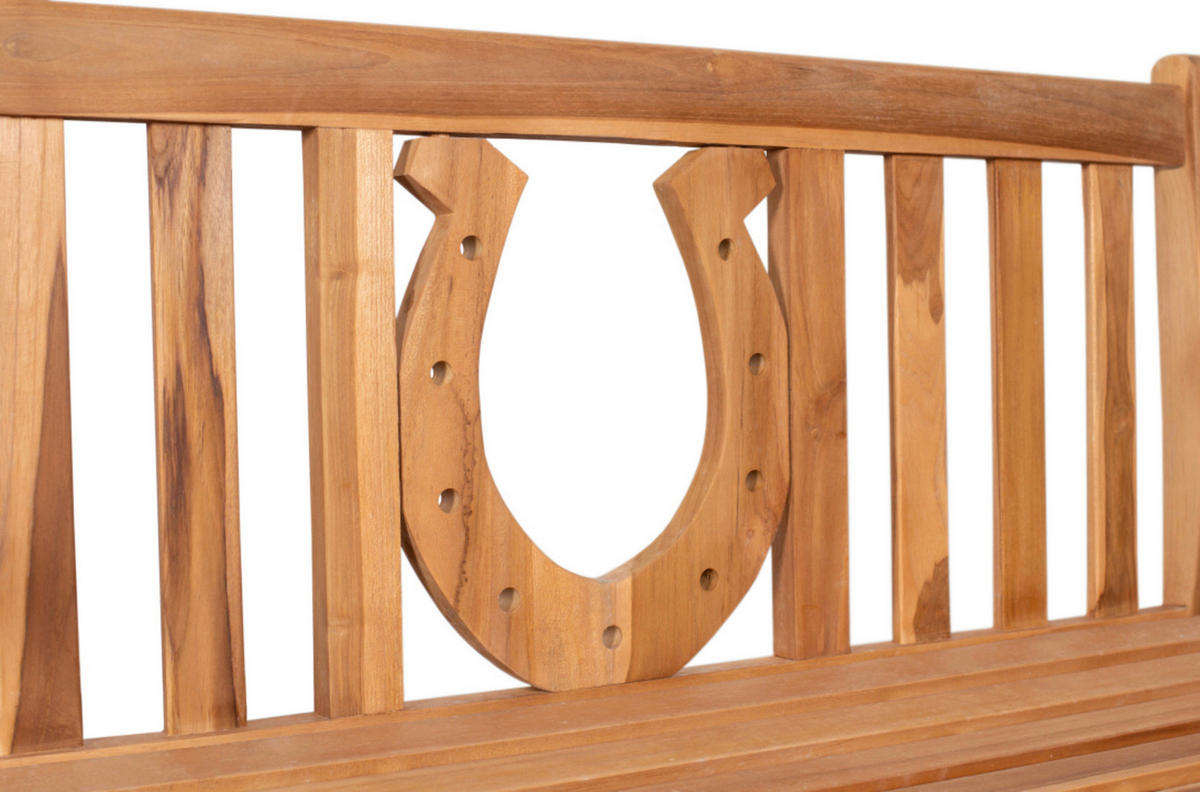 deVries Gartenbank Woodie natur Teakholz B/H/L: ca. 60x89x120 cm Woodie - natur (120,00/60,00/89,00cm) - deVries