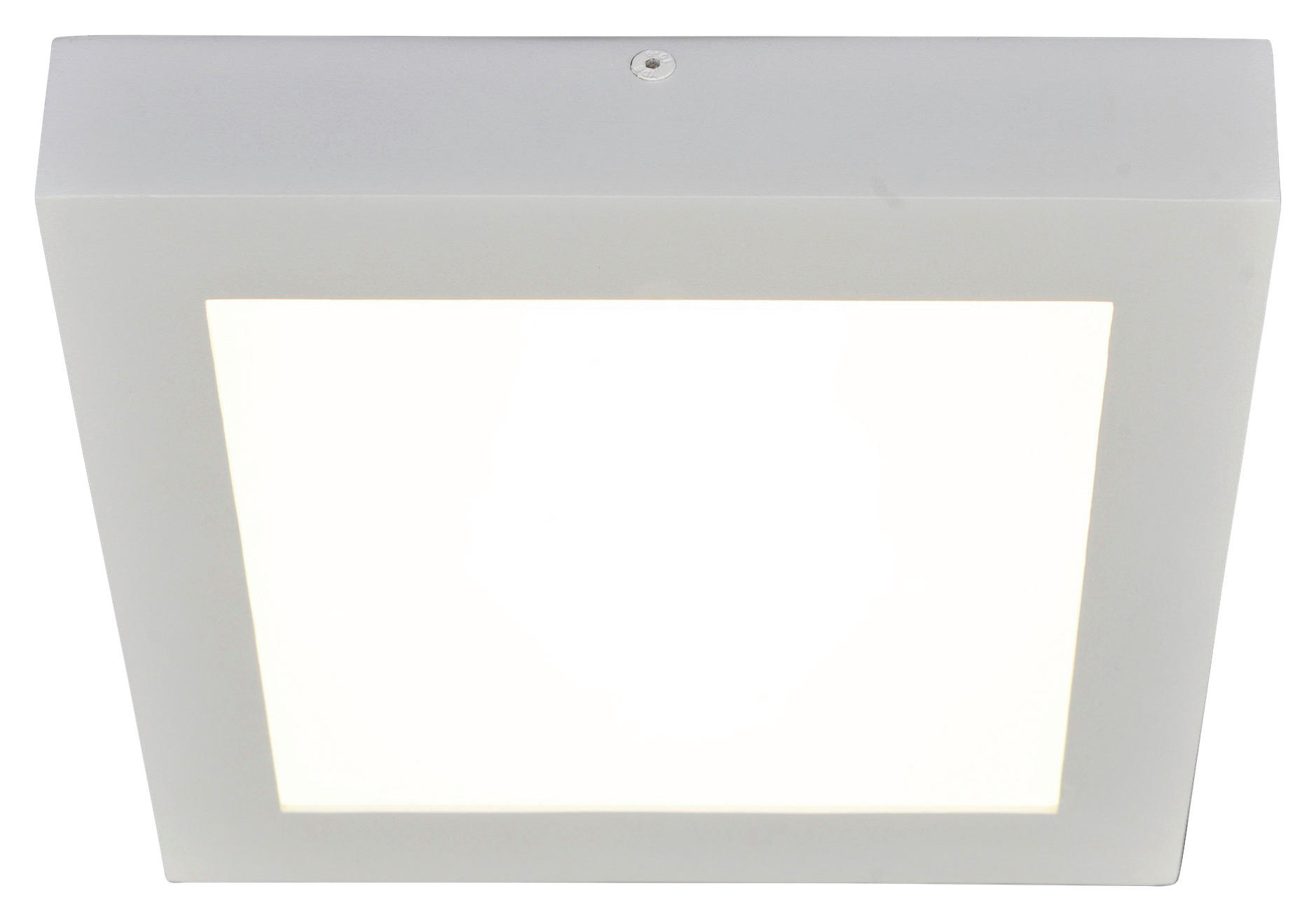 Näve Leuchten LED-Panel 1151626 weiß Kunststoff Metall B/H/T: ca. 16,8x3,9x16,8 cm 1 Brennstellen LED Aufbaupanel - weiß (16,80/3,90/16,80cm) - Näve Leuchten