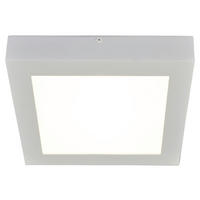 Näve Leuchten LED-Panel 1151626 weiß Kunststoff Metall B/H/T: ca. 16,8x3,9x16,8 cm 1 Brennstellen LED Aufbaupanel - weiß (16,80/3,90/16,80cm) - Näve Leuchten